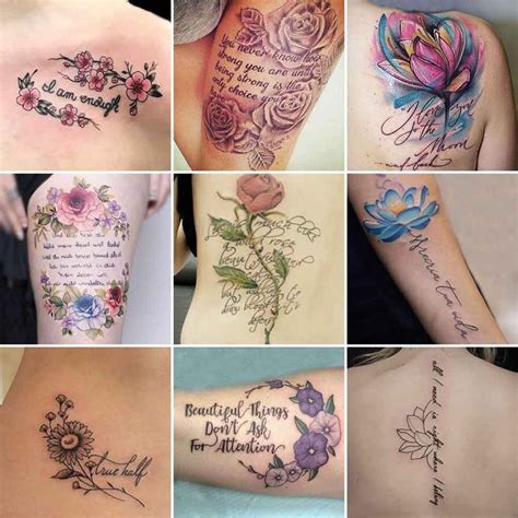 tatuaggio fiori di campo|Tatuaggi con fiori: significato e 200 immagini